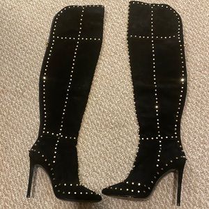 Above the knee boots